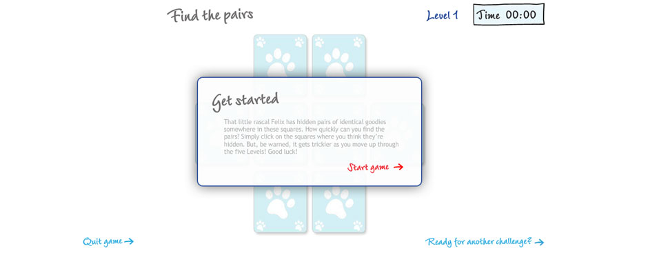 Felix Pairs Game