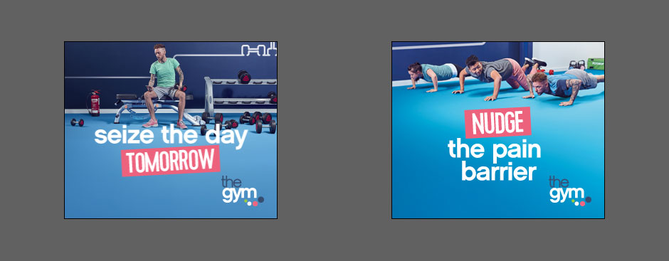 The Gym Group dynamic banners - New year resolutions